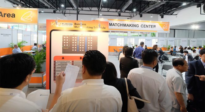 SUBCON THAILAND 2017 -THE ‘HEART OF ASEAN’S INDUSTRIAL PARTS SOURCING INDUSTRY’