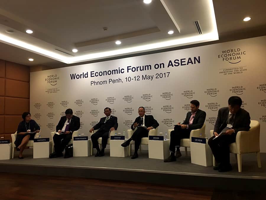 เอบีบี เข้าร่วมอภิปรายในงาน World Economic Forum on ASEAN 2017