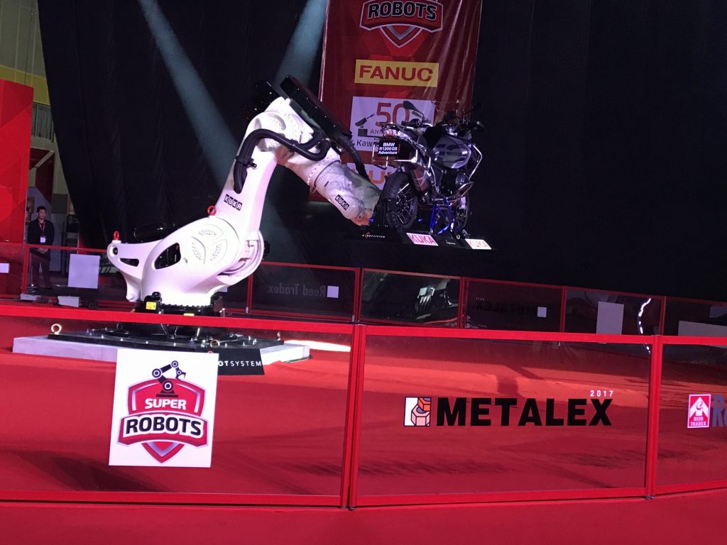 พบ SUPER ROBOTS ส่งตรงจากเยอรมนีและญี่ปุ่น ในงาน METALEX 2017