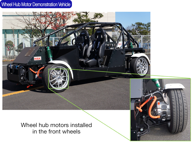 Wheel Hub Motor ต่อยอดเทคโนโลยี EV