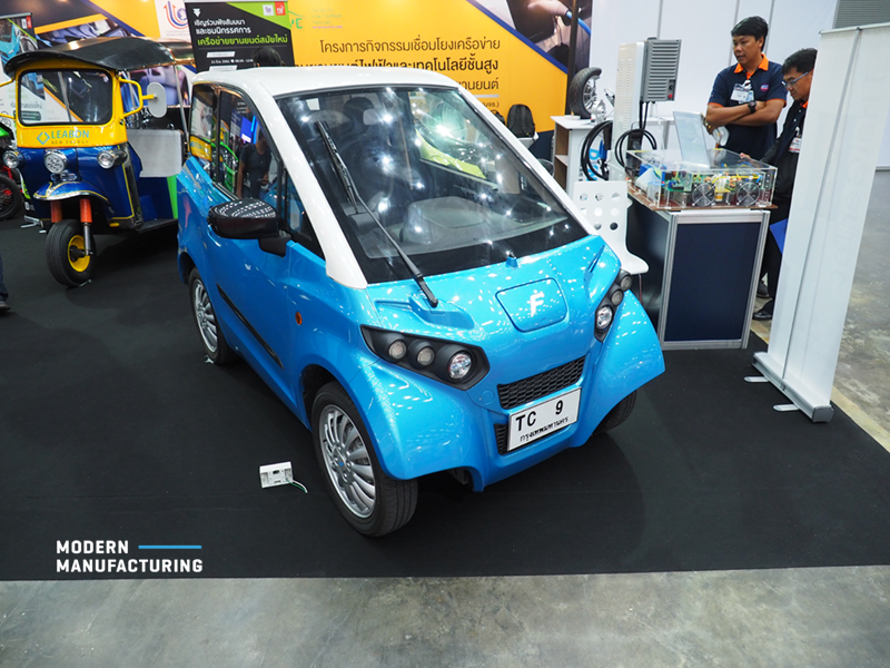 ยานยนต์ไฟฟ้าไทยในงาน MANUFACTURING EXPO 2018
