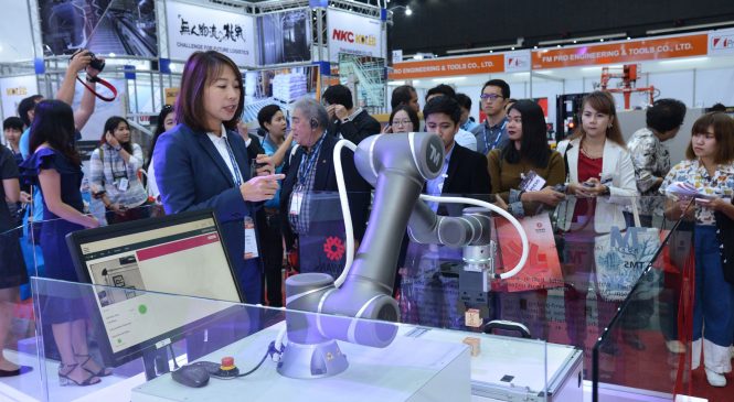 Taiwan Excellence โชว์เครื่องจักรอัจฉริยะในงาน Manufacturing EXpo 2018