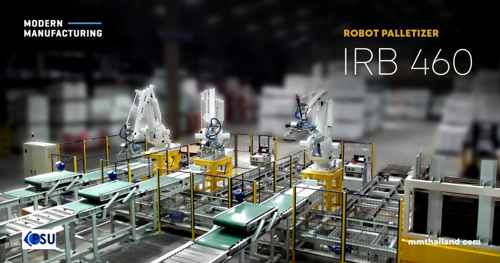 รีวิว | Robot Palletizer IRB 460