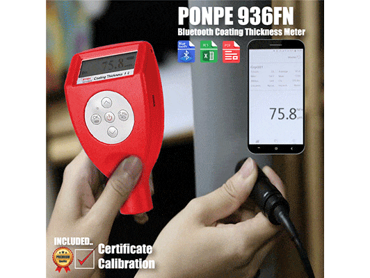 COATING THICKNESS METER WITH BLUETOOTH_PROTRONICS