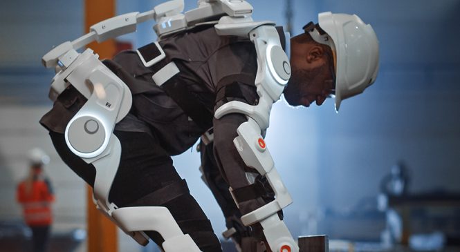 วิจัยเผย Exoskeleton ลดการเจ็บหลังในการทำงานได้ถึง 60%
