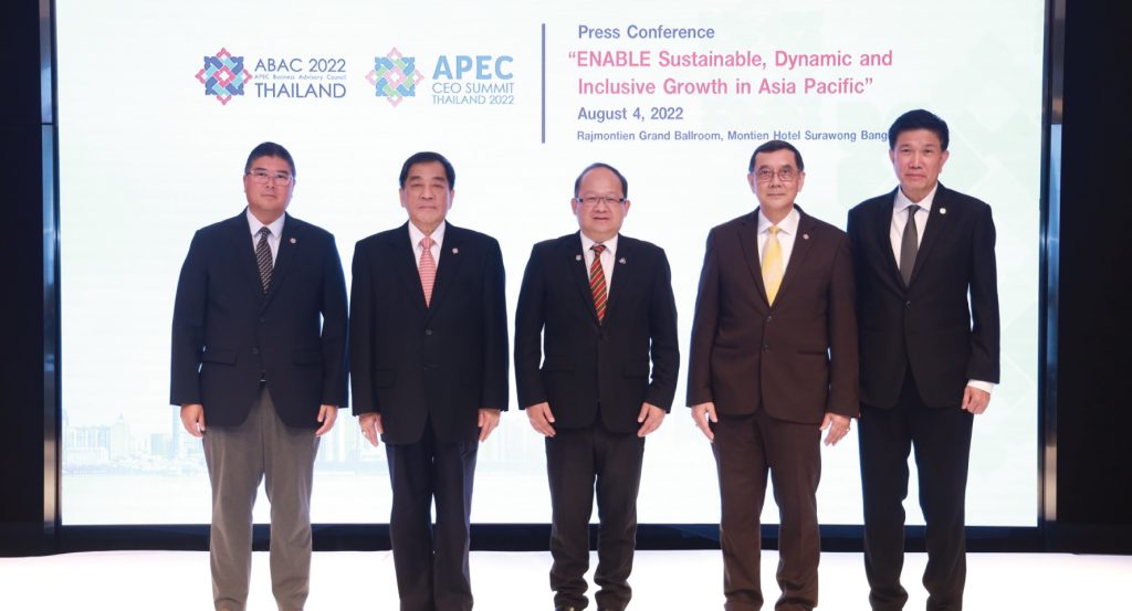 ABAC เตรียมเสนอวาระเร่งด่วน 5 ประการ ต่อที่ประชุมเอเปค 2022