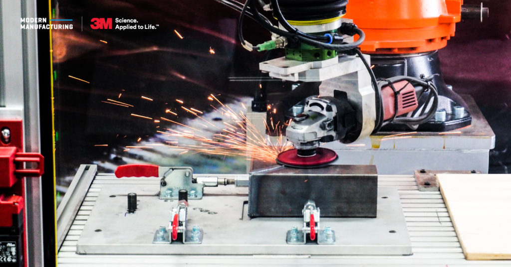 3M Abrasive Robotics and Automation โซลูชันที่คุ้มค่าที่สุดในการใช้งานใบขัดและใบเจียรสำหรับระบบอัตโนมัติยุคใหม่