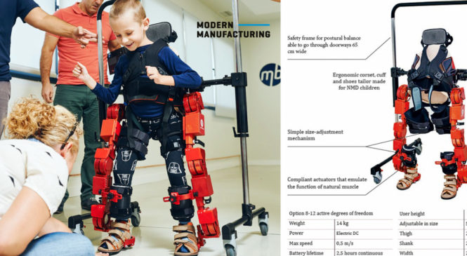 ก้าวเดินอย่างมั่นใจ Pediatric Exoskeleton สำหรับผู้ป่วยเด็ก