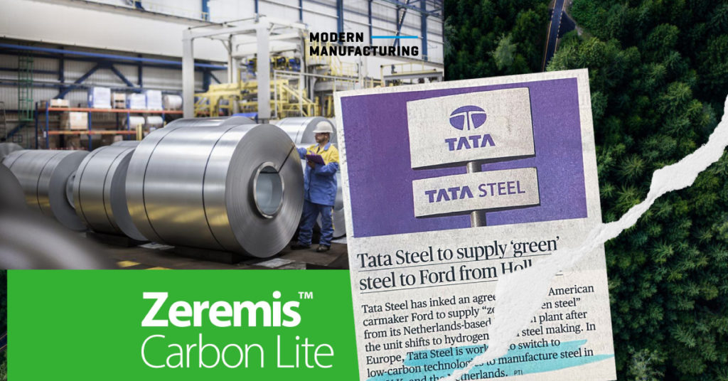 Tata steel ร่วมมือ Ford เปลี่ยนเป็น Green steel ในการผลิตรถยนต์