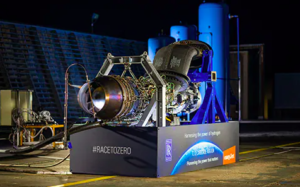 Modern aero engine on hydrogen