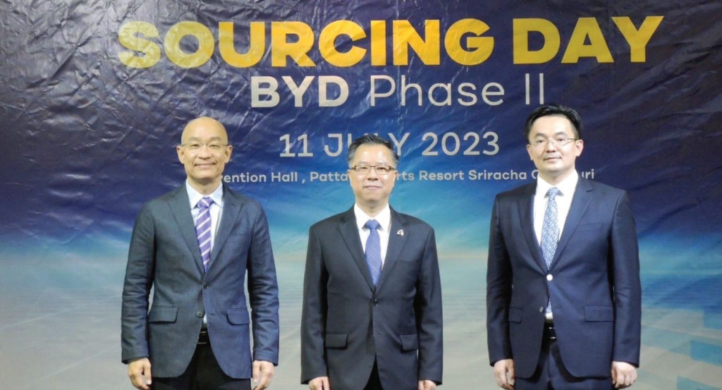 บีโอไอ จัดงาน “BYD Sourcing Day” จับคู่ธุรกิจกว่า 160 บริษัท
