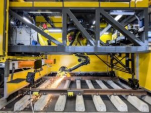 Robots repair railway tracks
