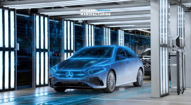 Benz จับมือ NVIDIA เตรียมยกระดับสายการผลิตรถยนต์ทั่วโลก
