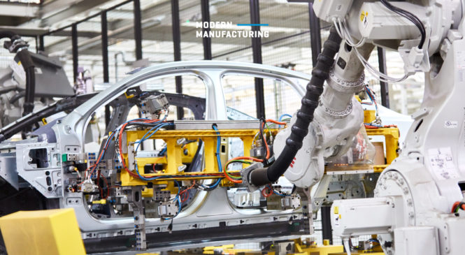 Volvo ติดตั้งหุ่นยนต์จาก ABB 1,300 ตัวเพื่อการผลิตยานยนต์ไฟฟ้า