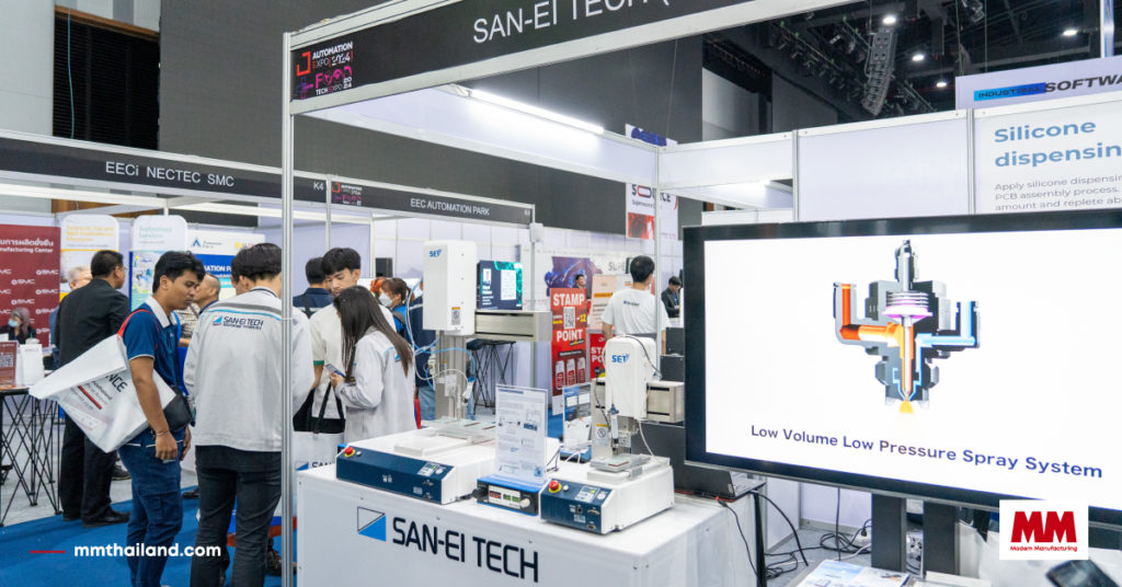 San-EI TECH ร่วมออกงานแสดงสินค้าและโซลูชันด้านระบบอัตโนมัติ AUTOMATION EXPO 2024 ในพื้นที่ EEC