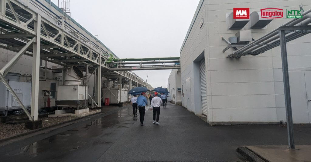 บรรยากาศในพื้นที่ของโรงงาน Tungaloy ประเทศญี่ปุ่น