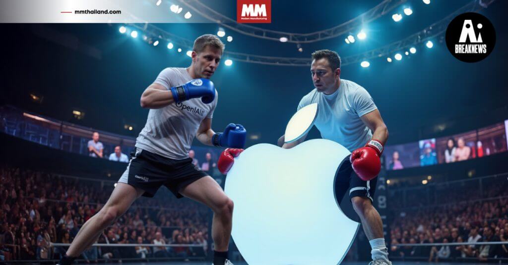 Apple อยู่ท่ามกลางการต่อสู้ของ Elon musk และ Sam altman