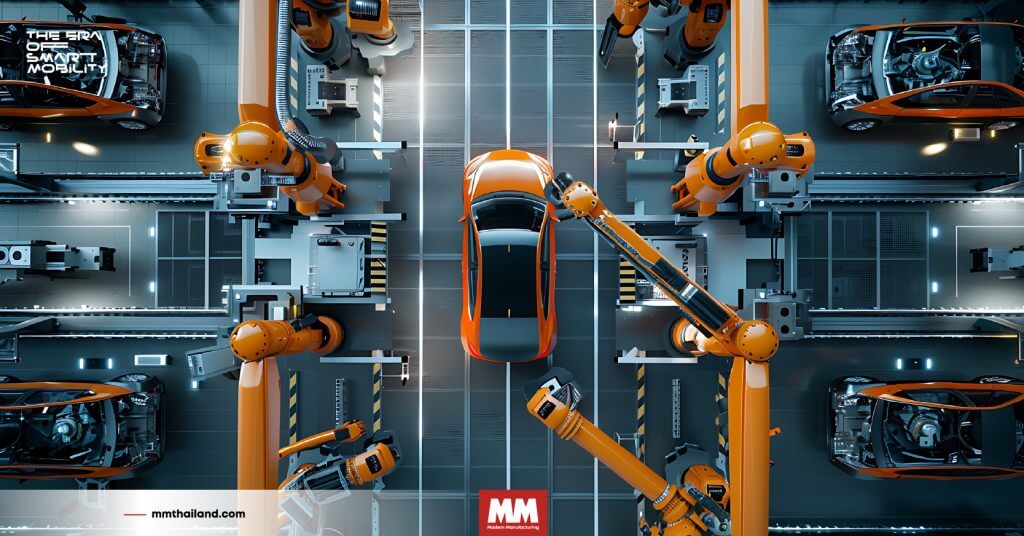 การผลิตอัจฉริยะในอุตสาหกรรมยานยนต์