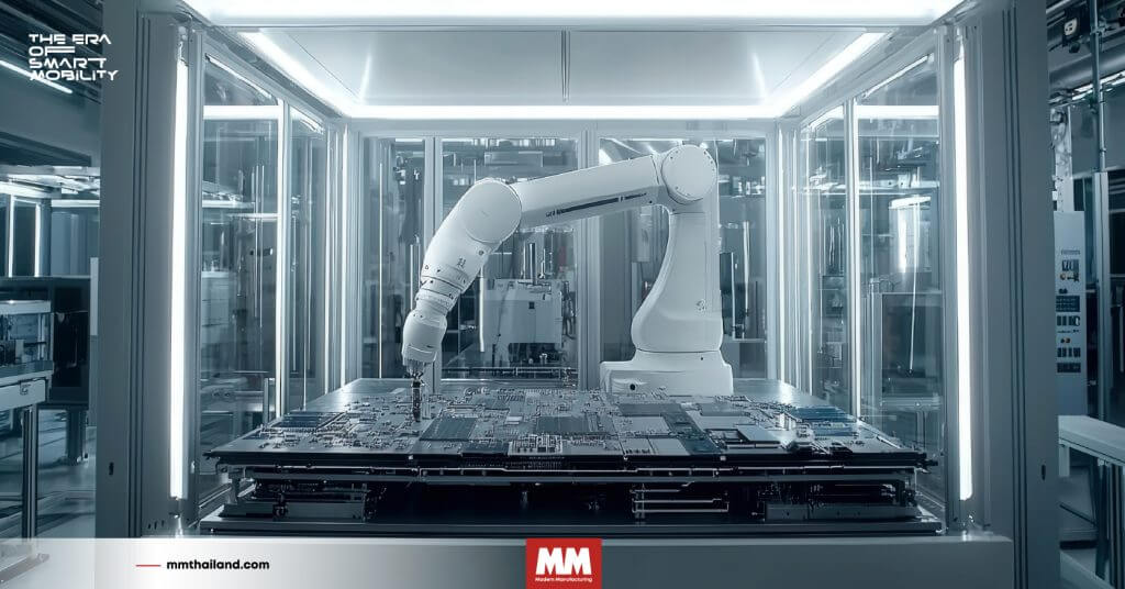 การผลิตชิ้นส่วนอิเล็กทรอนิกส์