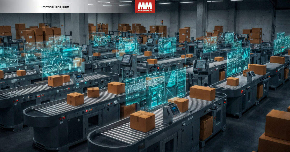 warehouse automation robots ai vision logistics thailand