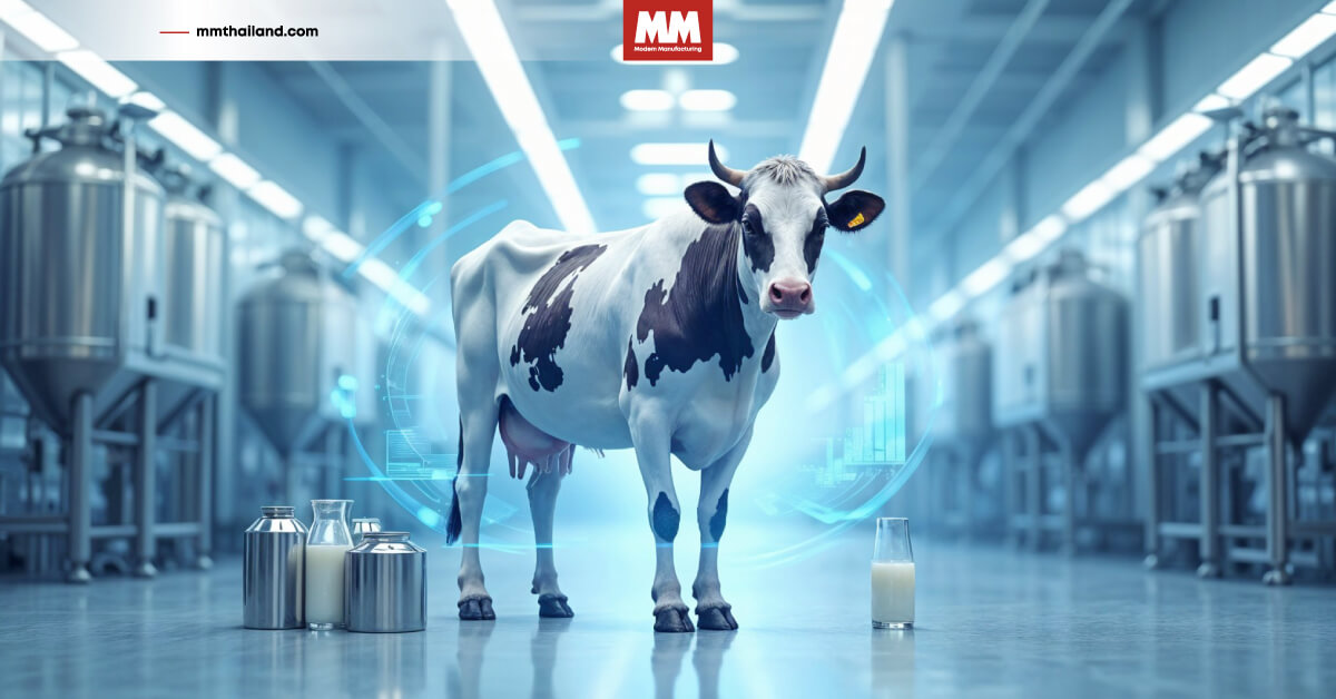 ai predictive maintenance dairy industry thailand