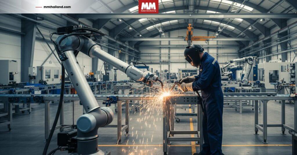 global cobot market growth welding dominates