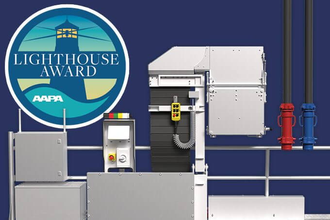 igus Mobile Shore Power Outlet (iMSPO) หรือ ระบบจ่ายพลังงานไฟฟ้าจากชายฝั่งแบบเคลื่อนที่ igus