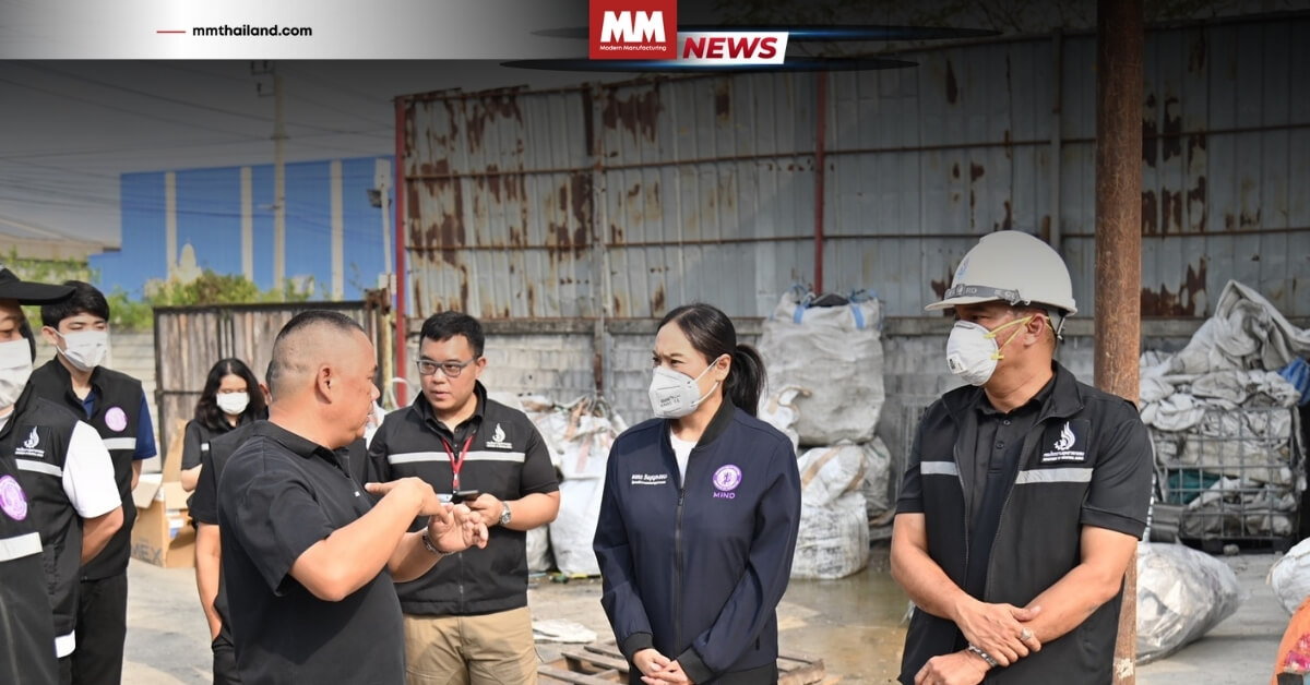 thanakorn orders crackdown bang phli recycling plant pollution