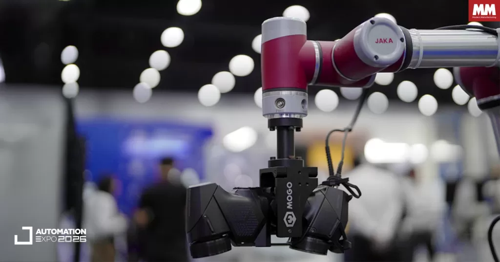 หุ่น Cobot JAKA กับเครื่องสแกนชิ้นงาน 3 มิติ