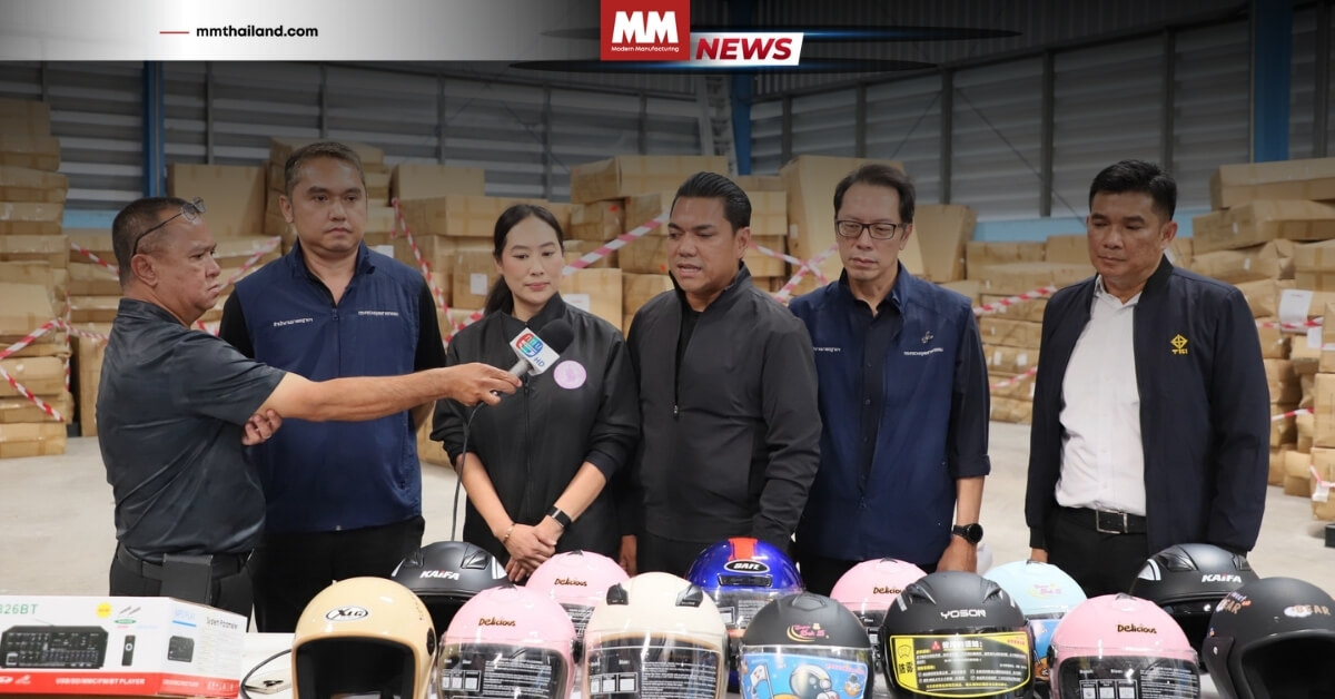 industry ministry crackdown non tisi products bangkhuntian warehouse